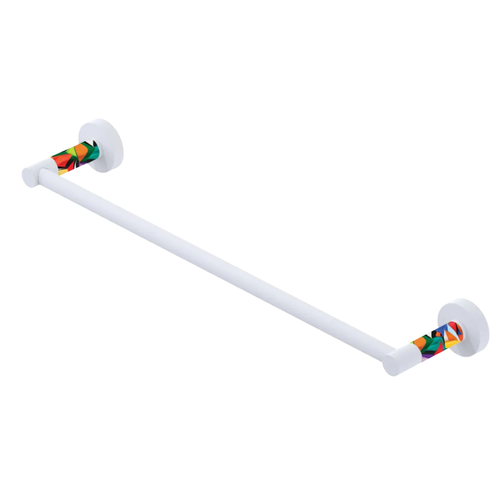Rubinet Towel Bar 18" Matt White
