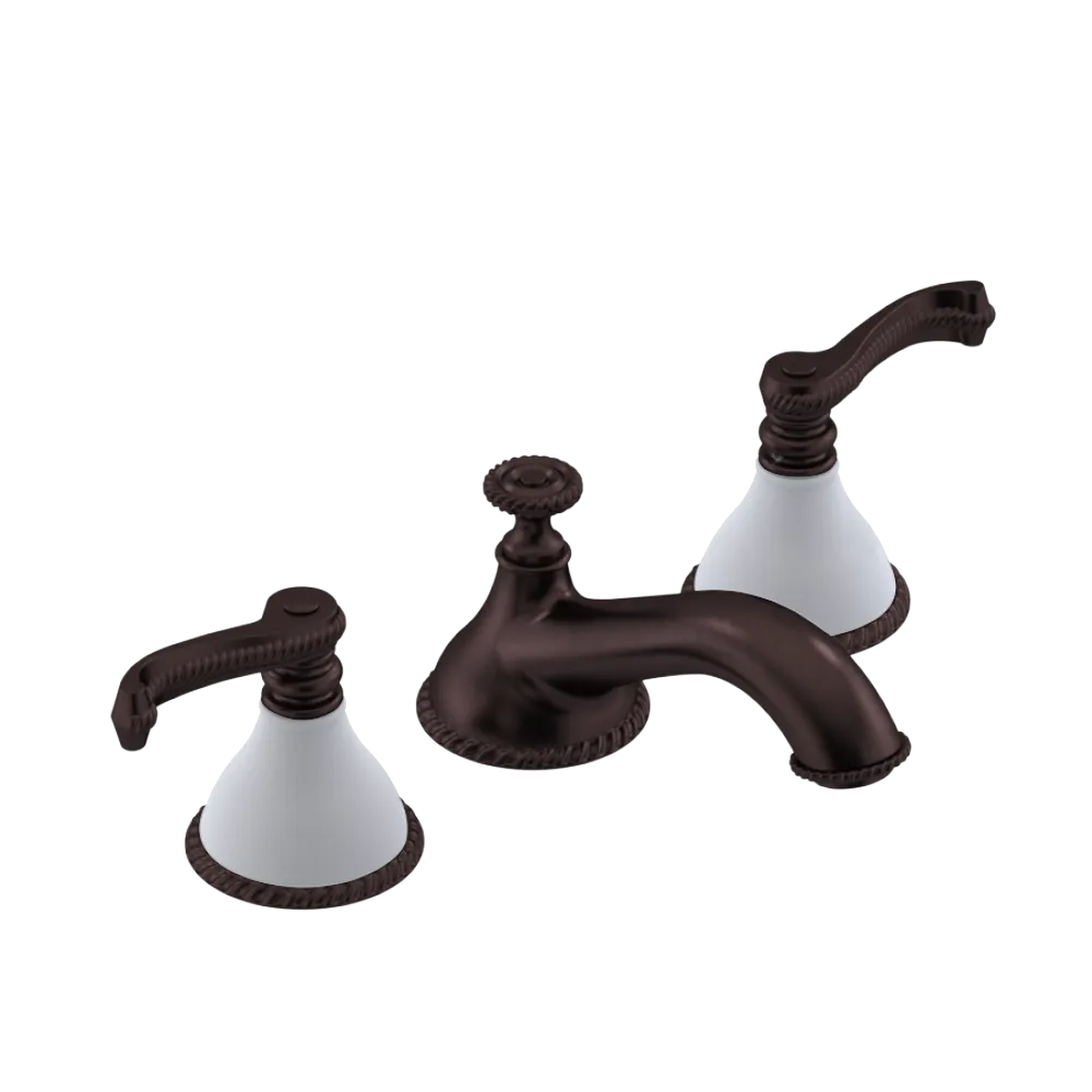 Rubinet Widespread Lav. Set. (less drain) Oil Rubbed Bronze