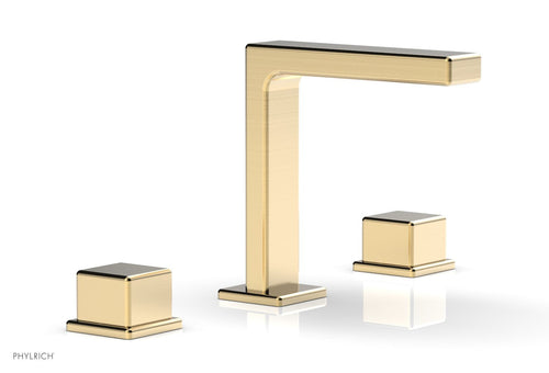 Phylrich MIX Widespread Faucet - Cube Handles 6-3/4" Height 290-04