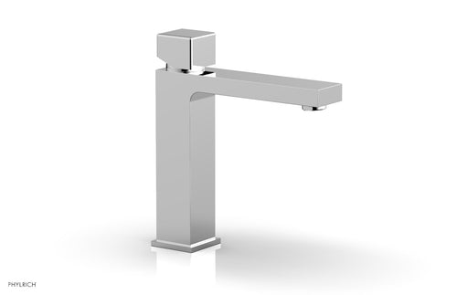 Phylrich MIX Single Hole Lavatory Faucet, Cube Handle 290-08