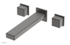 MIX 10" Wall Tub Set - Cube Handles 290-59-10