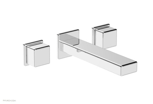 Phylrich MIX Wall Lavatory Set - Cube Handles 290-14