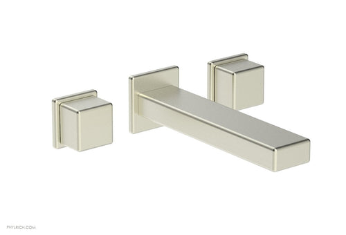 Phylrich MIX Wall Lavatory Set - Cube Handles 290-14