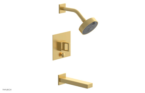 Phylrich MIX Pressure Balance Tub and Shower Set - Ring Handle 290-28