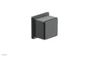 Phylrich MIX Volume Control/Diverter Trim - Cube Handle 290-38