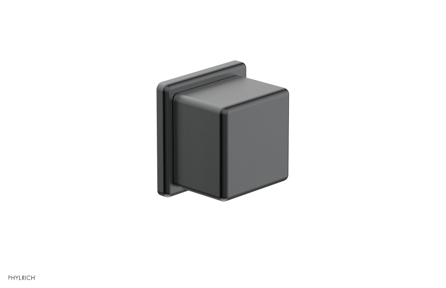 Phylrich MIX Volume Control/Diverter Trim - Cube Handle 290-38