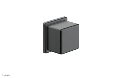 Phylrich MIX Volume Control/Diverter Trim - Cube Handle 290-38