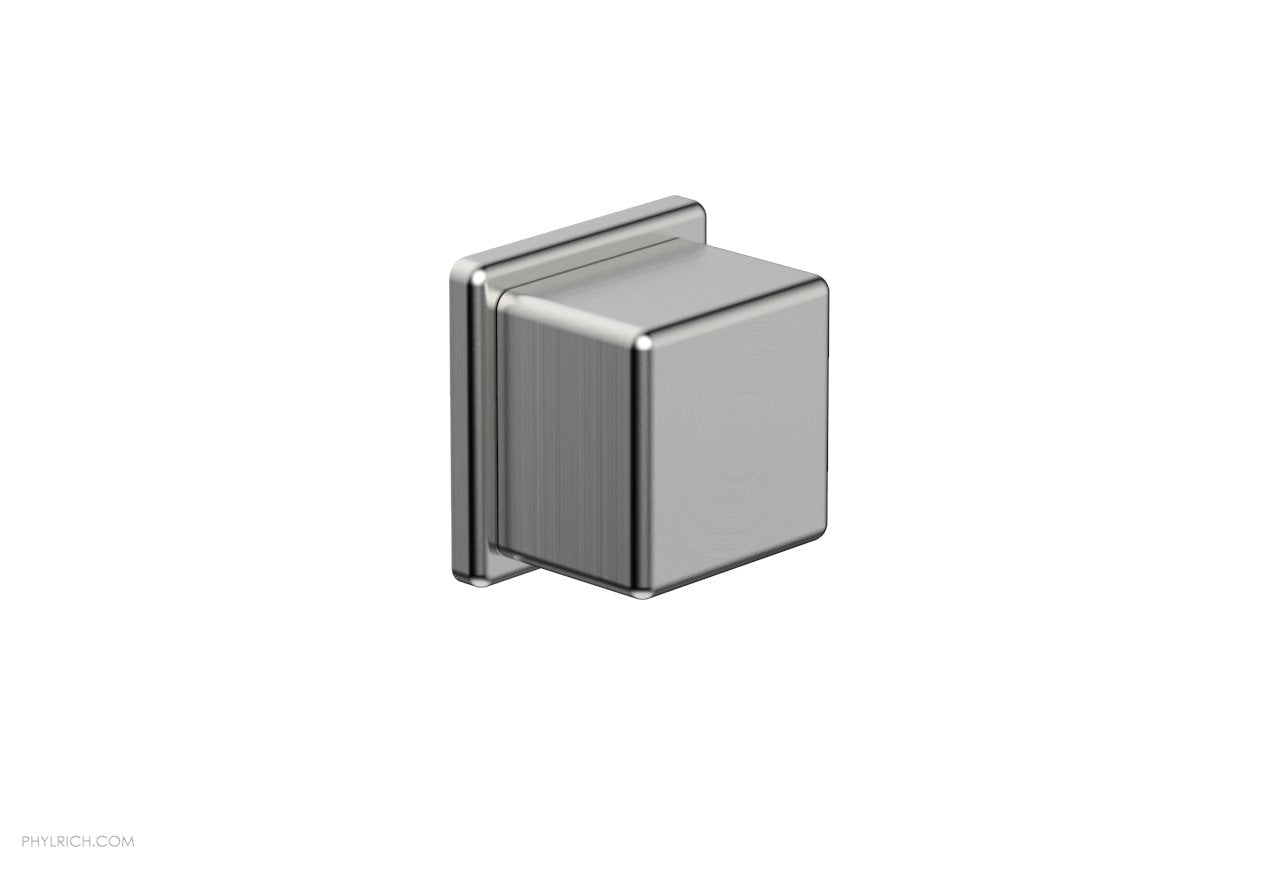 Phylrich MIX Volume Control/Diverter Trim - Cube Handle 290-38