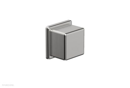 Phylrich MIX Volume Control/Diverter Trim - Cube Handle 290-38