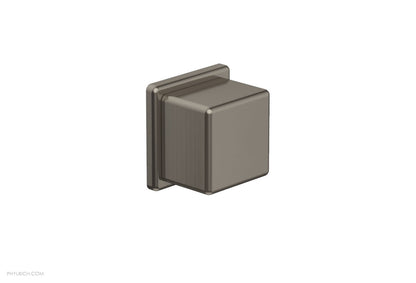 Phylrich MIX Volume Control/Diverter Trim - Cube Handle 290-38