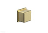 Phylrich MIX Volume Control/Diverter Trim - Cube Handle 290-38