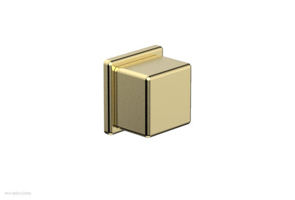 Phylrich MIX Volume Control/Diverter Trim - Cube Handle 290-38