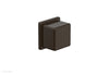 Phylrich MIX Volume Control/Diverter Trim - Cube Handle 290-38