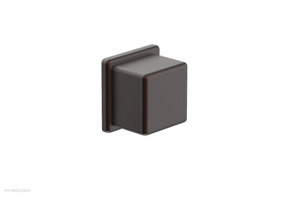 Phylrich MIX Volume Control/Diverter Trim - Cube Handle 290-38