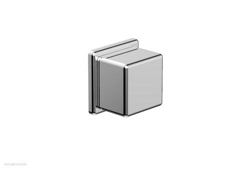 Phylrich MIX Volume Control/Diverter Trim - Cube Handle 290-38