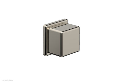 Phylrich MIX Volume Control/Diverter Trim - Cube Handle 290-38