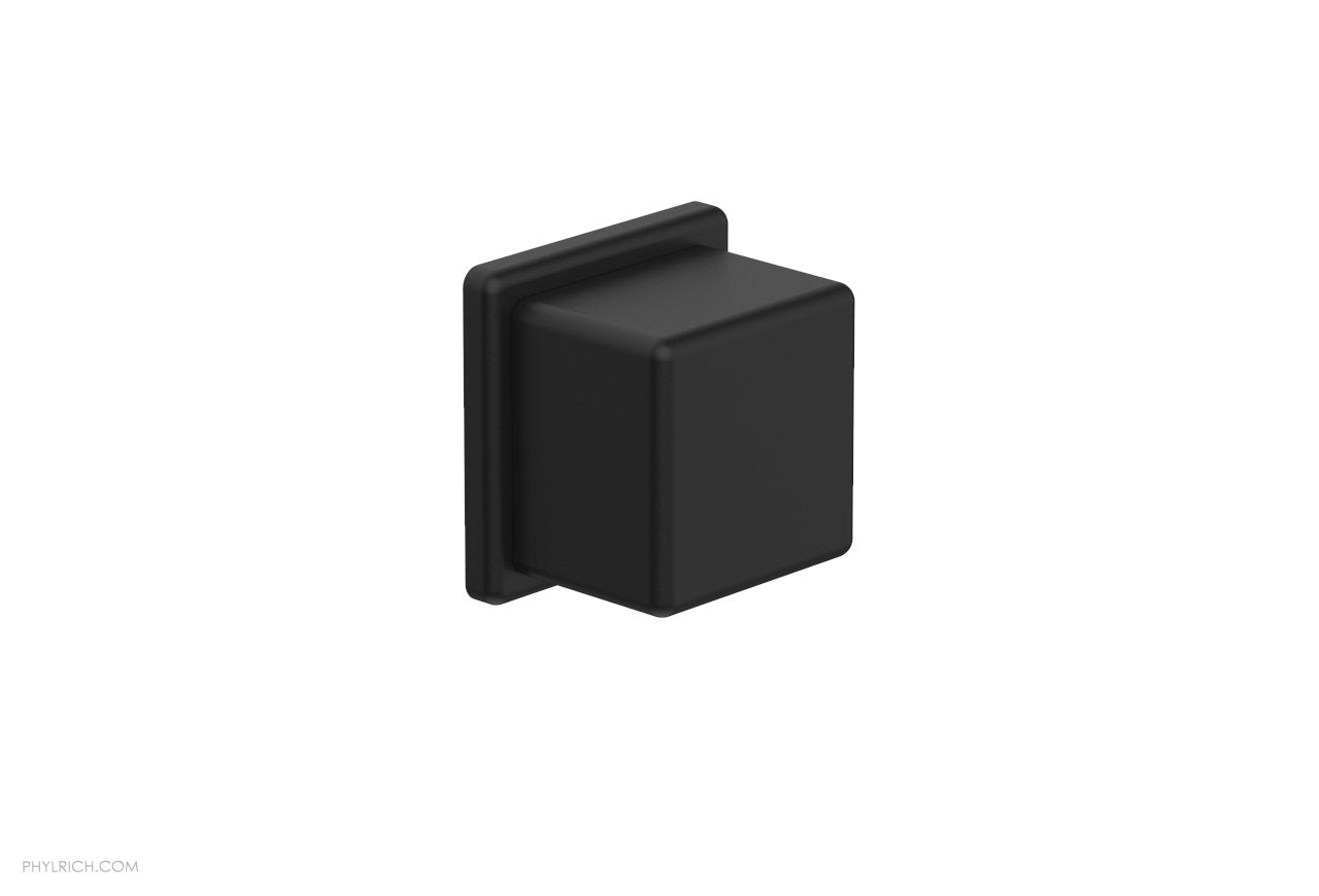 Phylrich MIX Volume Control/Diverter Trim - Cube Handle 290-38