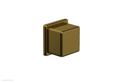 Phylrich MIX Volume Control/Diverter Trim - Cube Handle 290-38