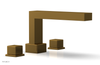 Phylrich MIX Deck Tub Set - Cube Handles 290-43