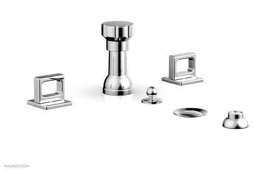 Phylrich MIX Four Hole Bidet Set - Ring Handles 290-62