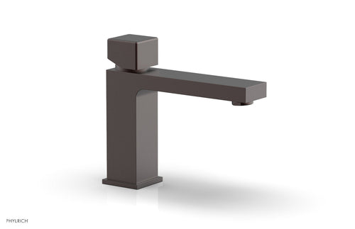 Phylrich MIX Single Hole Lavatory Faucet, Low - Cube Handle 290L-08