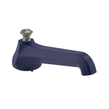 Rubinet Tub Filler Spout Deck Mount Midnight Blue