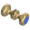 Rubinet Shower Door Knob (set) Satin Brass
