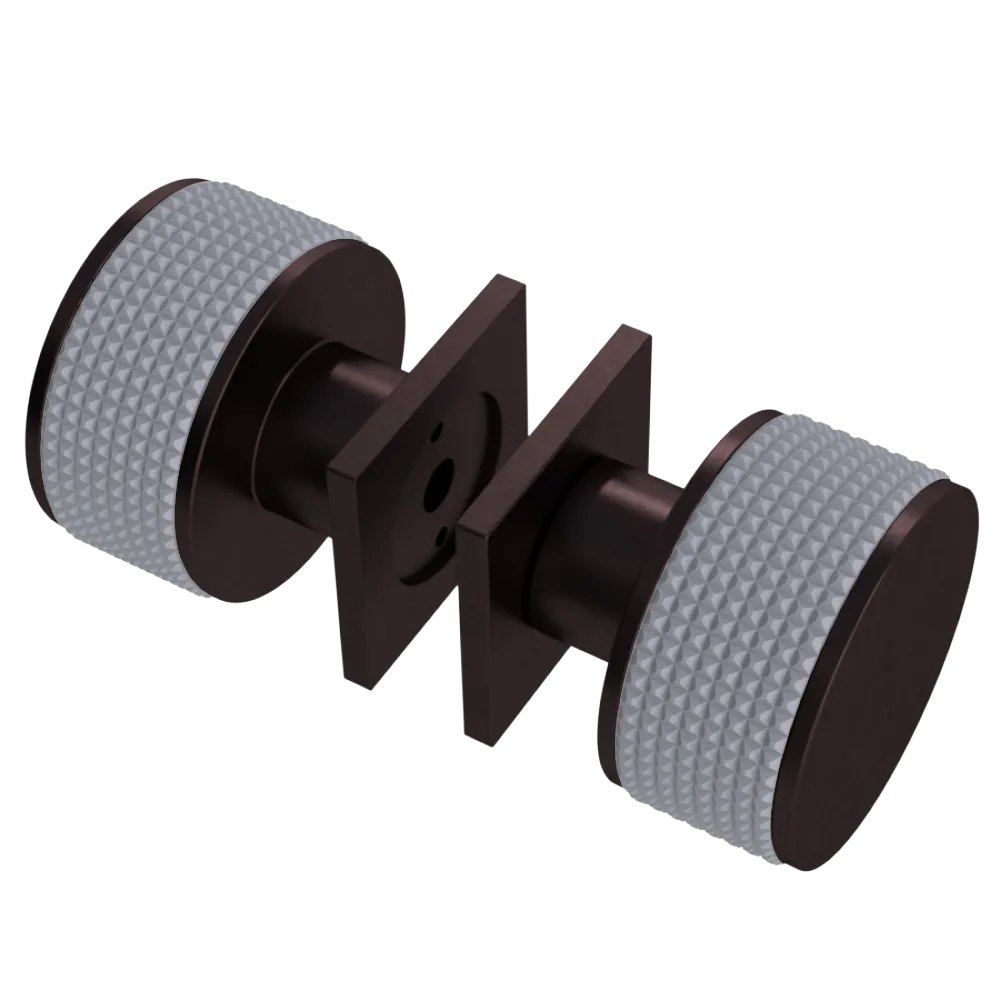 Rubinet Shower Door Knob (set) Oil Rubbed Bronze