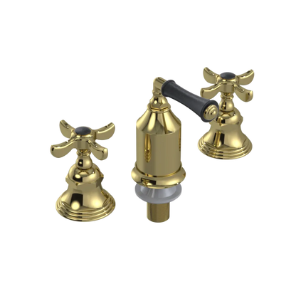 Rubinet Bidet Fitting with Spray, Diverter, and Vacum Breaker (Less Drain) Natural Brass