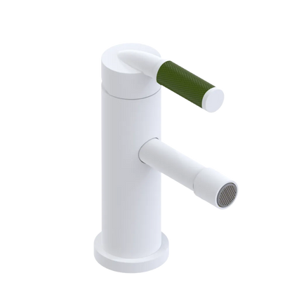 Rubinet Single Control Bidet Fitting (less drain) Matt White