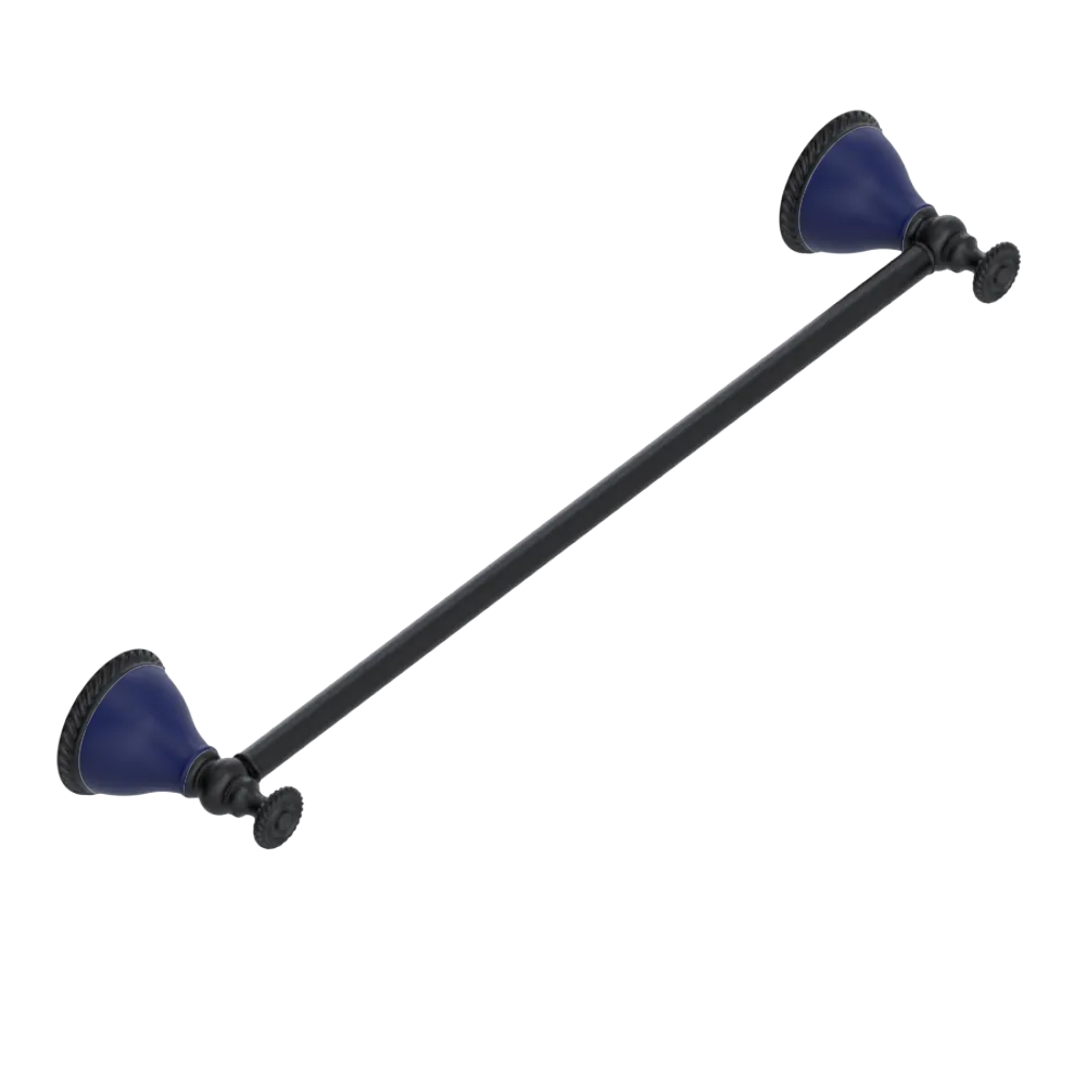 Rubinet Towel Bar 24" Matt Black