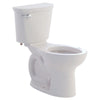 American Standard Cadet® PRO Two-Piece 1.28 gpf/4.8 Lpf Compact Chair Height Elongated Toilet Less Seat