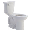 American Standard Cadet® PRO Two-Piece 1.28 gpf/4.8 Lpf Compact Chair Height Elongated Toilet Less Seat