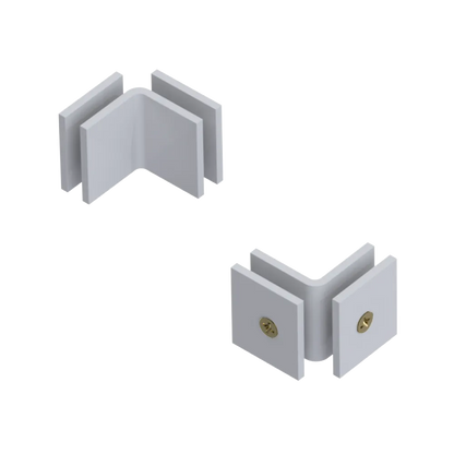 Rubinet 90 Glass to Glass Open Face White