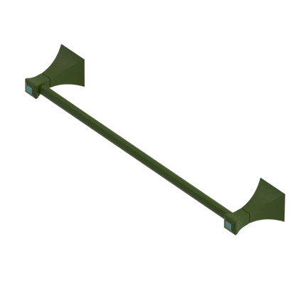 Rubinet Towel Bar 24" Green Envy