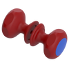 Rubinet Shower Door Knob (set) Maroon