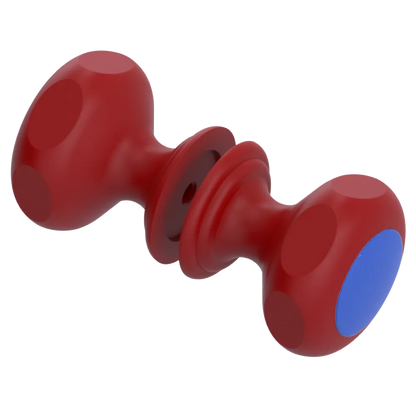 Rubinet Shower Door Knob (set) Maroon
