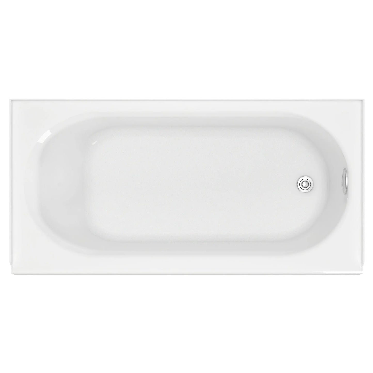 American Standard Princeton® Americast® 60 x 30-Inch Integral Apron Bathtub Right-Hand Outlet With Integral Drain