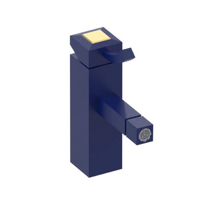 Rubinet Single Control Bidet Fitting (less drain) Midnight Blue