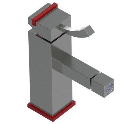 Rubinet Single Control Bidet Fitting (less drain) Satin Nickel
