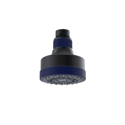 Rubinet 3 FUNCTION SHOWER HEAD Matt Black