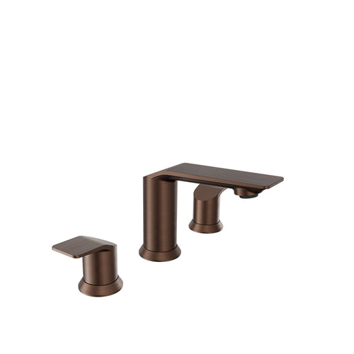 Baril 8" c/c lavatory faucet, drain included