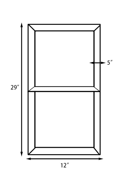 SUS 304 Stainless Steel Shower Niche