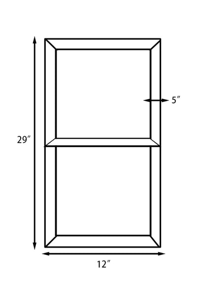 SUS 304 Stainless Steel Shower Niche