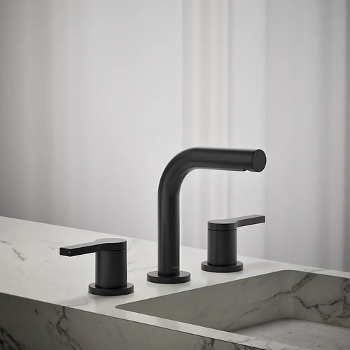 Elate® Widespread bathroom sink faucet, 0.5 gpm
