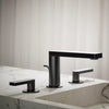 Composed® Widespread bathroom sink faucet with Lever handles, 1.2 gpm