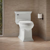 Kohler Memoirs® Stately One-piece compact elongated toilet with skirted trapway, 1.28 gpf - Golzar Home