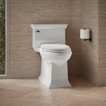 Kohler Memoirs® Stately One-piece compact elongated toilet with skirted trapway, 1.28 gpf - Golzar Home