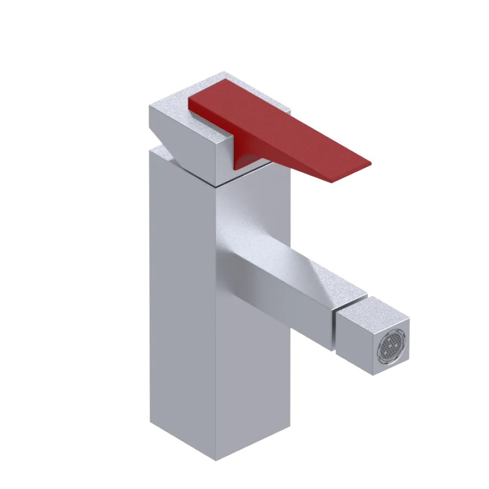 Rubinet Single Control Bidet Fitting (less drain) Satin Chrome
