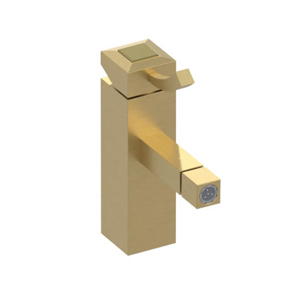 Rubinet Single Control Bidet Fitting (less drain) Satin Gold